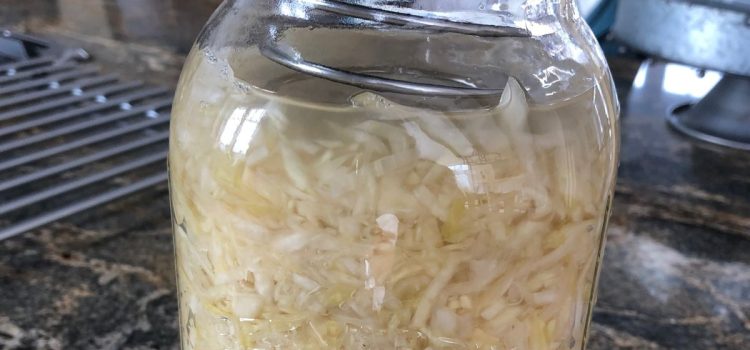 homemade sauerkraut