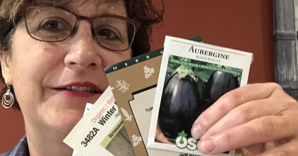 buying garden seeds